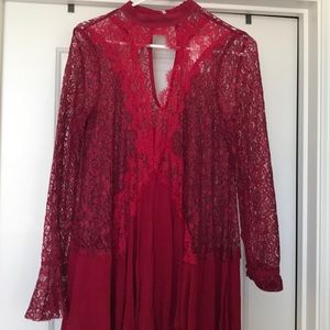 Free People Lace Top Small